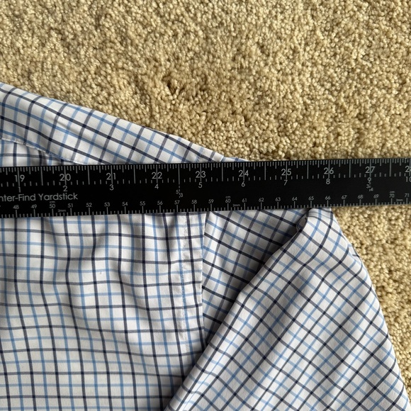 Ralph Lauren Performance Button Down Shirt 3XLT Blue Plaid Long Sleeve - Picture 7 of 9